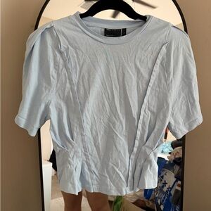 ASOS Blue Short Sleeve Top